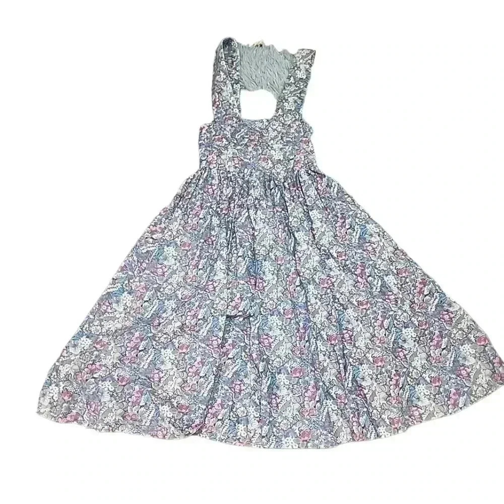 WOMENS Vintage  60s -70sCottage  Garden Core  Midi Floral Maxi Dress. Si… - Picture 7 of 12